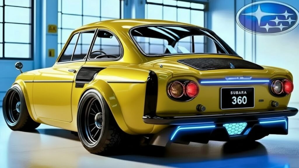 2025 Subaru 360 Reimagined: Retro-Inspired Compact Car with Modern Design, Specs & Features