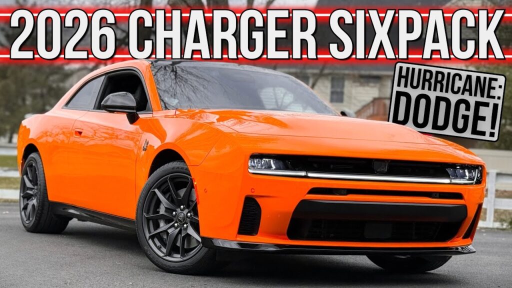 2026 Dodge Charger SIXPACK Scat Pack Unveiled: Twin-Turbo Muscle Car With Tuner-Inspired Performance