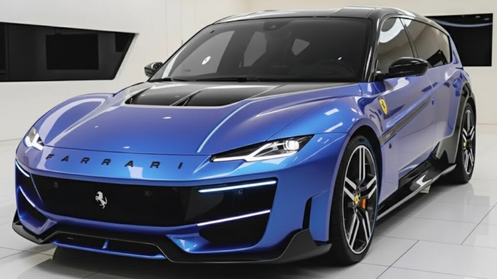 $450,000 Ferrari SuperVAN Unveiled: Ultimate Blend of Luxury, Extreme Power, Cutting-Edge Tech & Exotic Performance